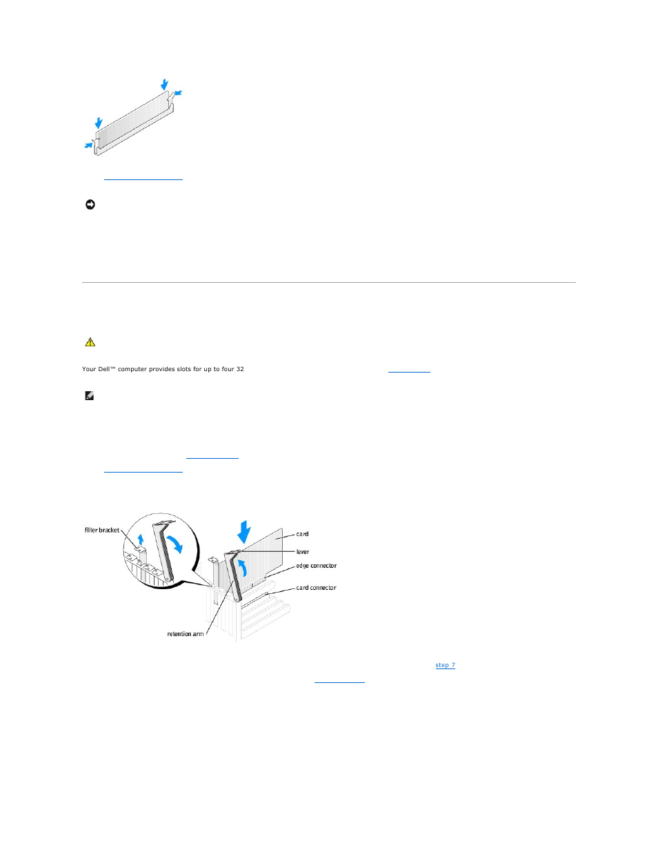 Pci cards | Dell XPS/Dimension XPS User Manual | Page 14 / 49