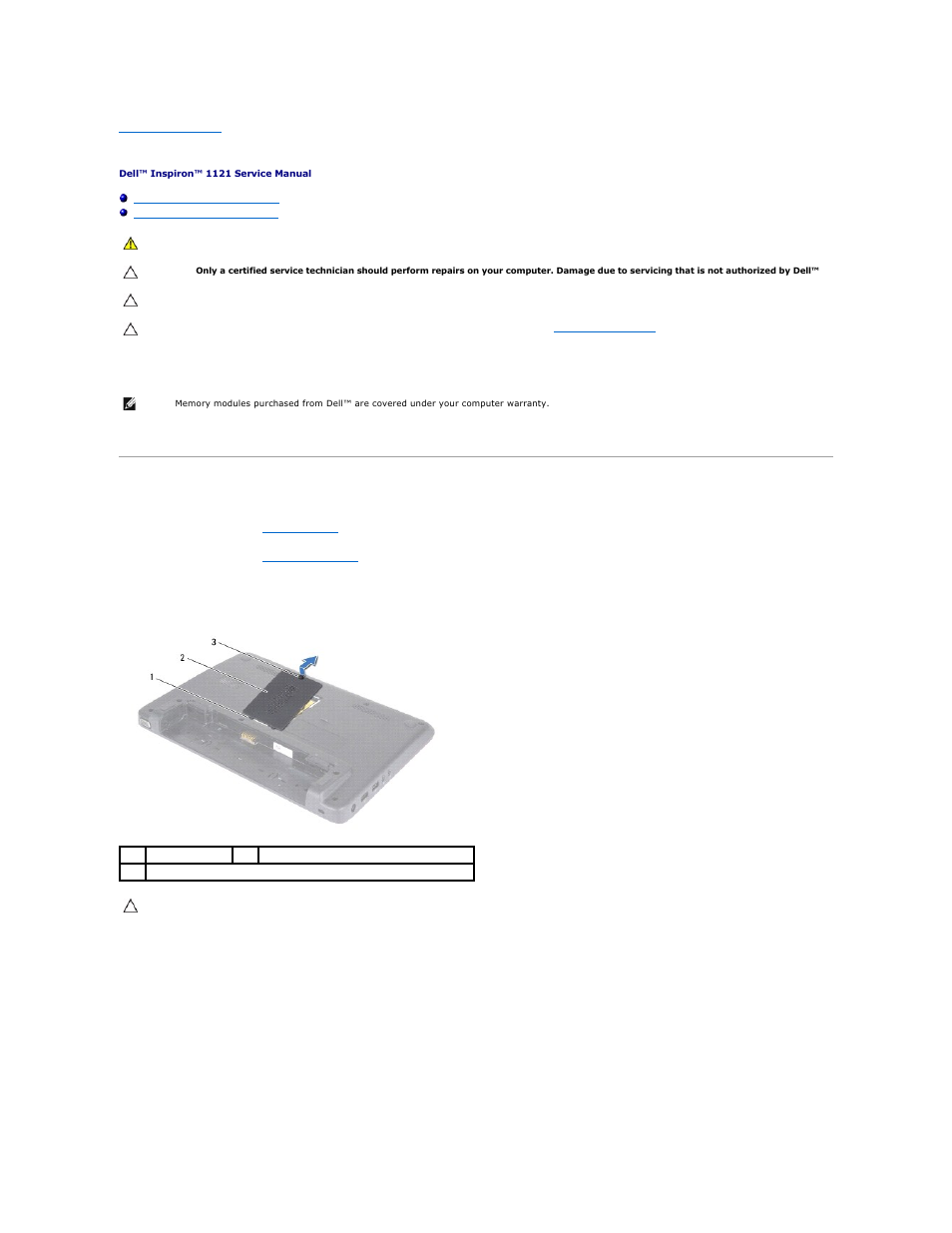 Dell Inspiron 11z (1121, Late 2010) User Manual | Page 35 / 54