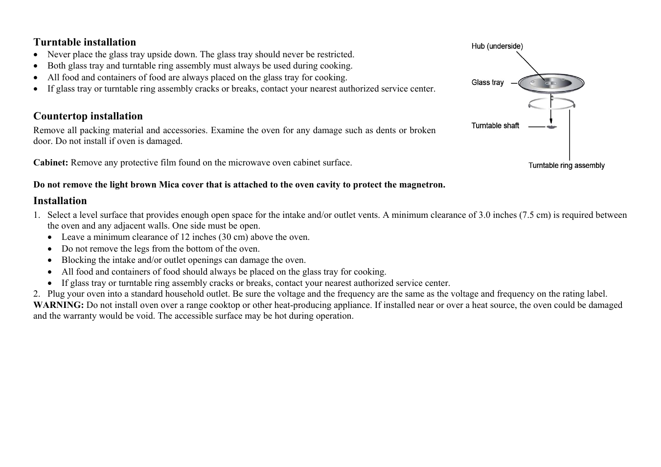 Hyundai H-MW1023 User Manual | Page 3 / 30