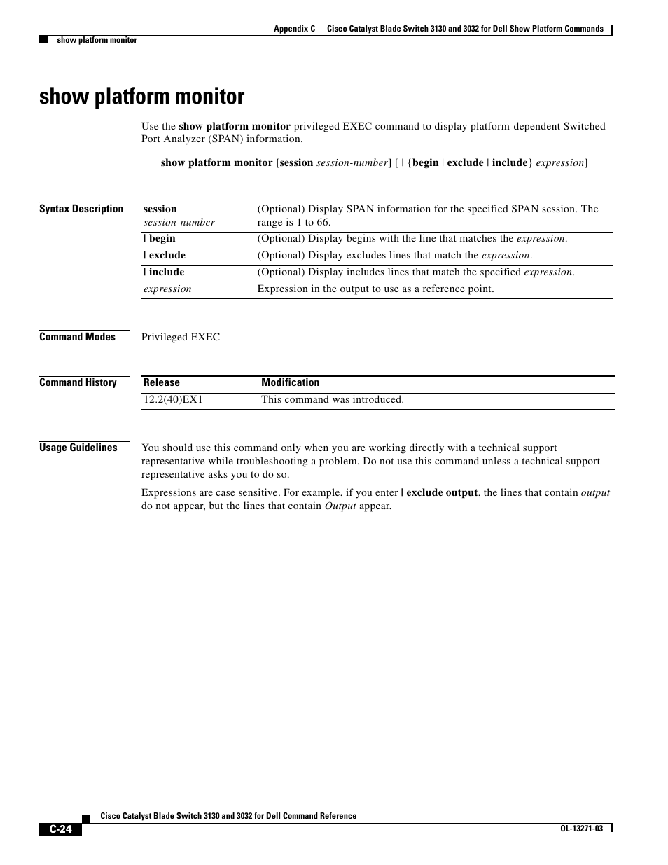 Show platform monitor | Dell POWEREDGE M1000E User Manual | Page 1034 / 1082