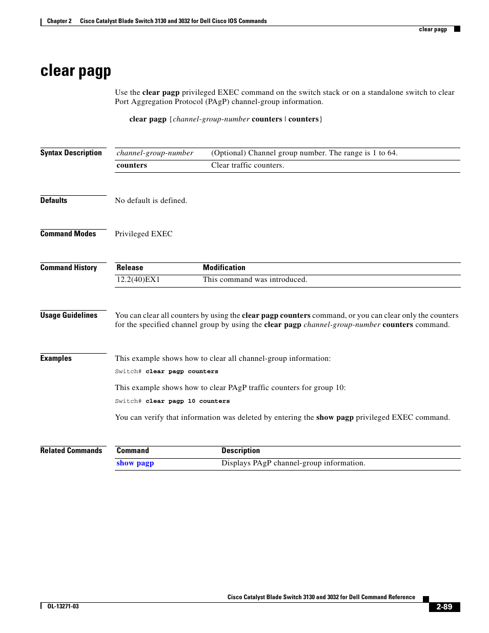 Clear pagp | Dell POWEREDGE M1000E User Manual | Page 119 / 1082