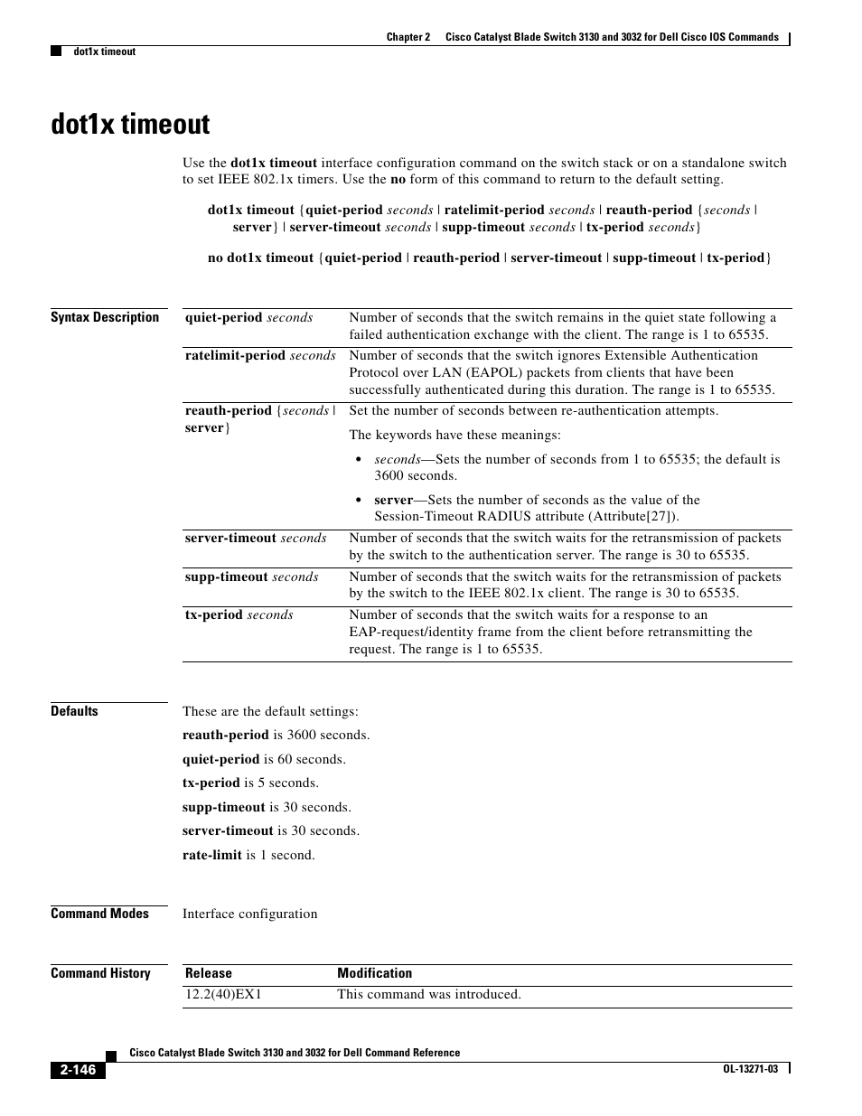 Dot1x timeout, Tx-peri | Dell POWEREDGE M1000E User Manual | Page 176 / 1082