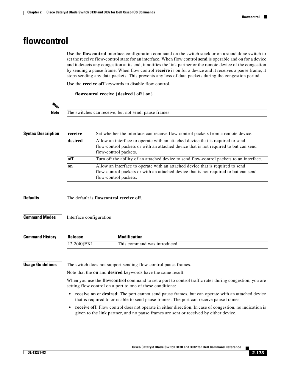 Flowcontrol | Dell POWEREDGE M1000E User Manual | Page 203 / 1082