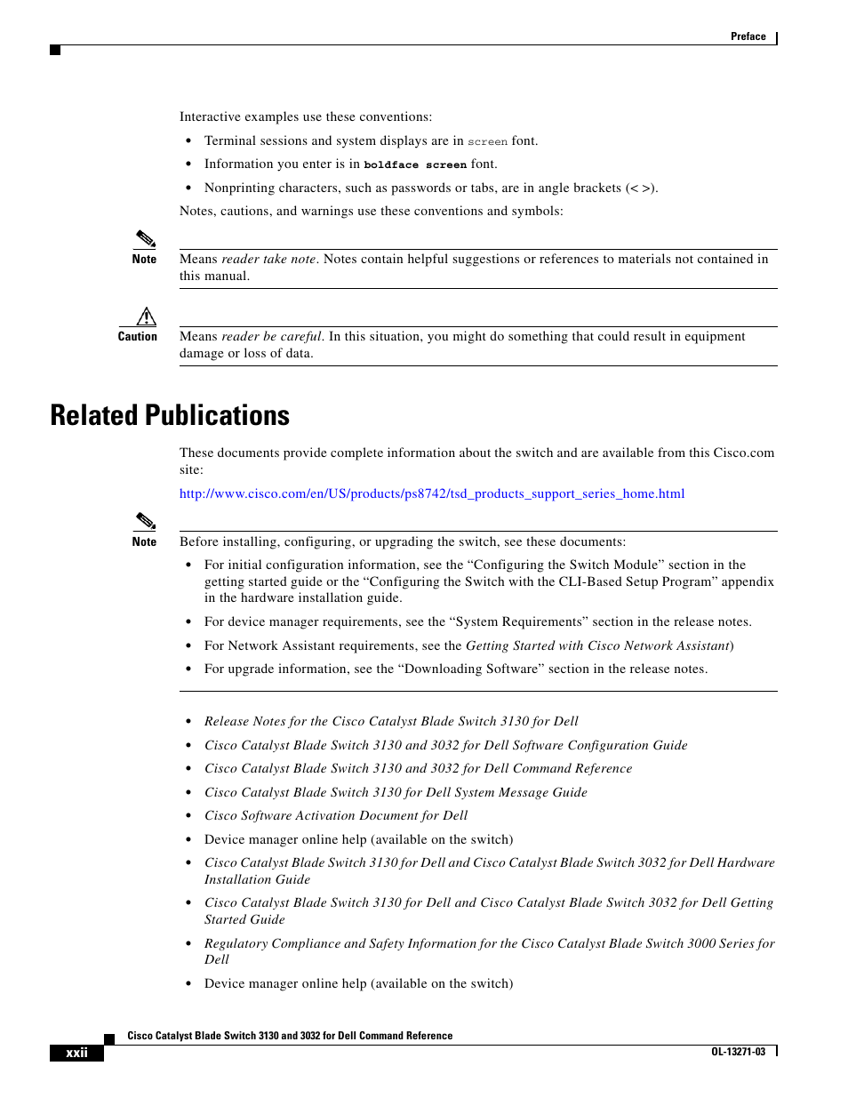 Related publications | Dell POWEREDGE M1000E User Manual | Page 22 / 1082