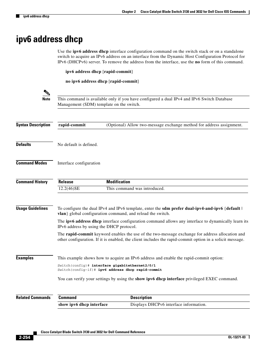 Ipv6 address dhcp | Dell POWEREDGE M1000E User Manual | Page 284 / 1082