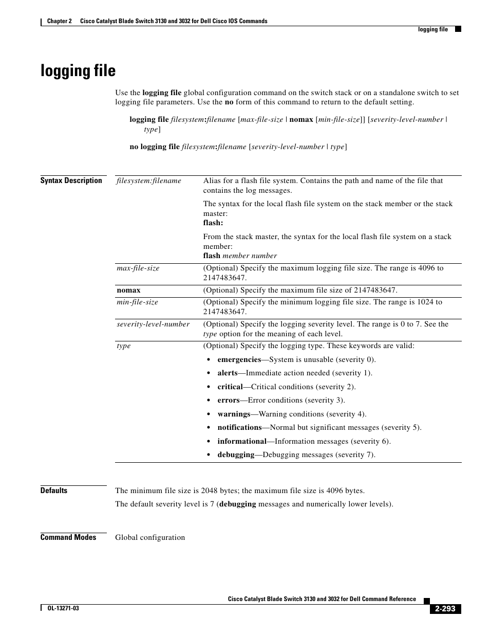 Logging file | Dell POWEREDGE M1000E User Manual | Page 323 / 1082