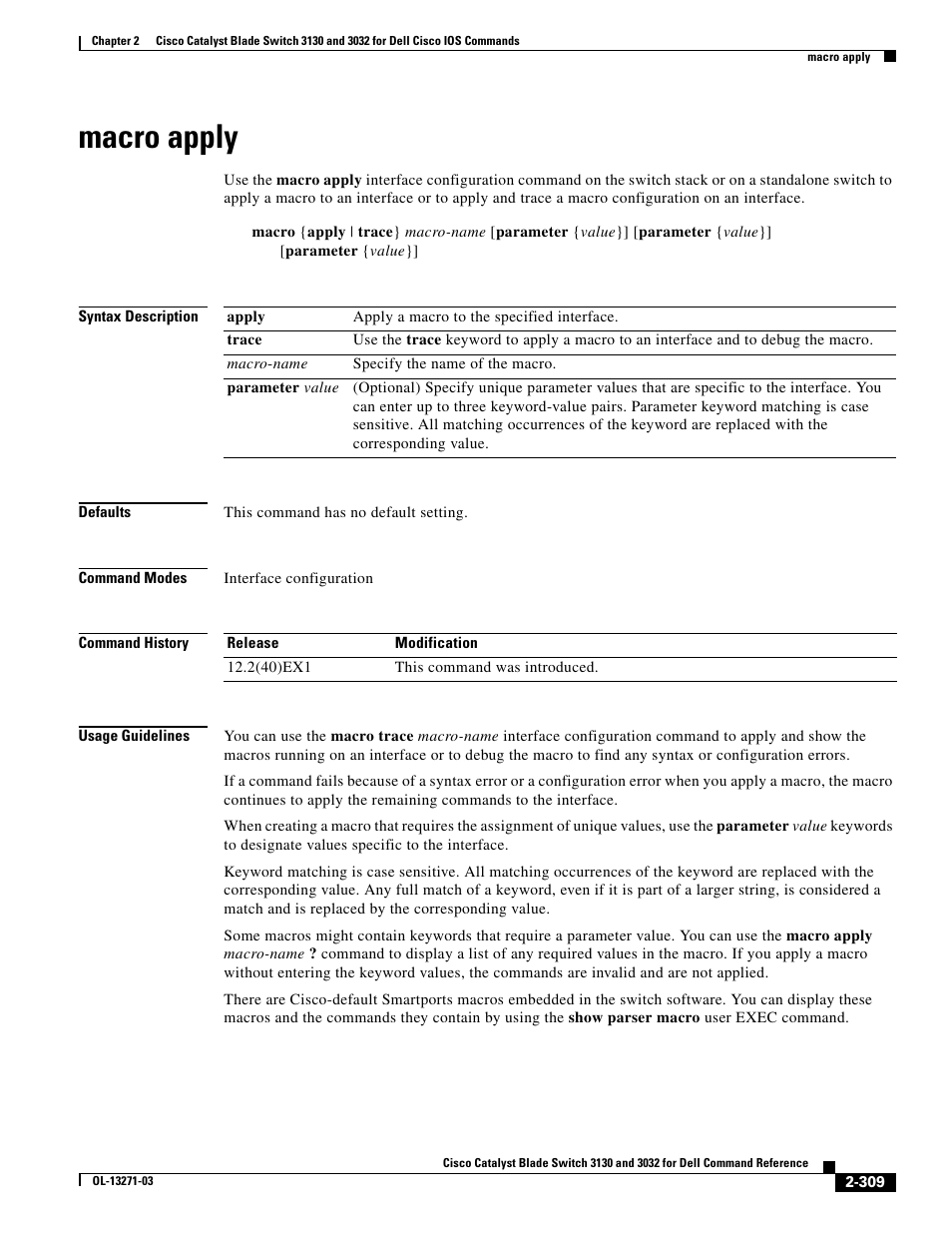 Macro apply | Dell POWEREDGE M1000E User Manual | Page 339 / 1082