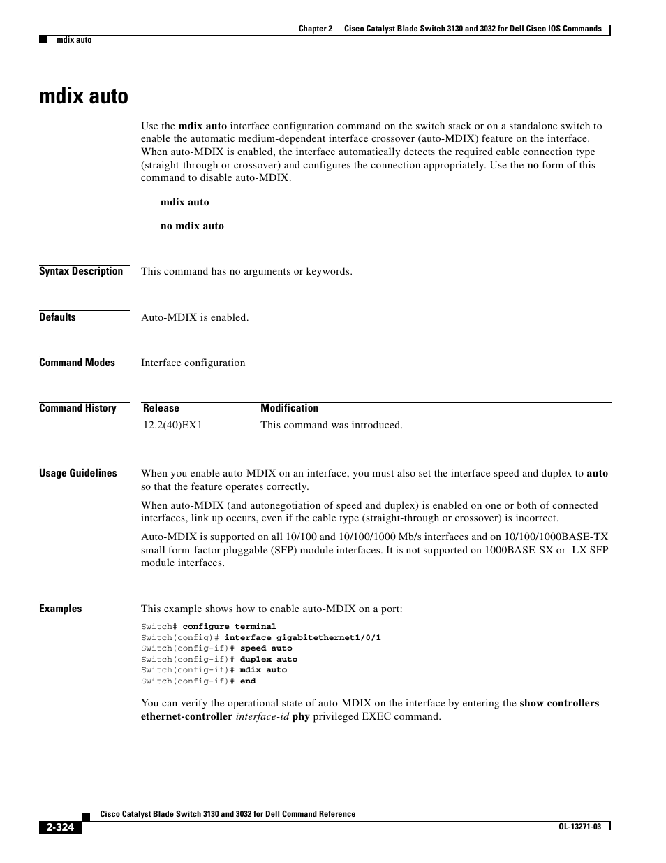 Mdix auto | Dell POWEREDGE M1000E User Manual | Page 354 / 1082