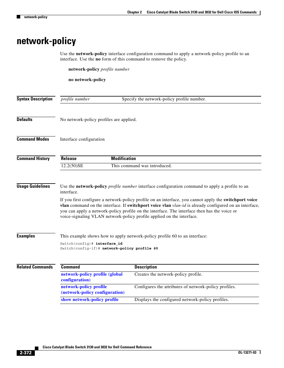 Network-policy | Dell POWEREDGE M1000E User Manual | Page 402 / 1082