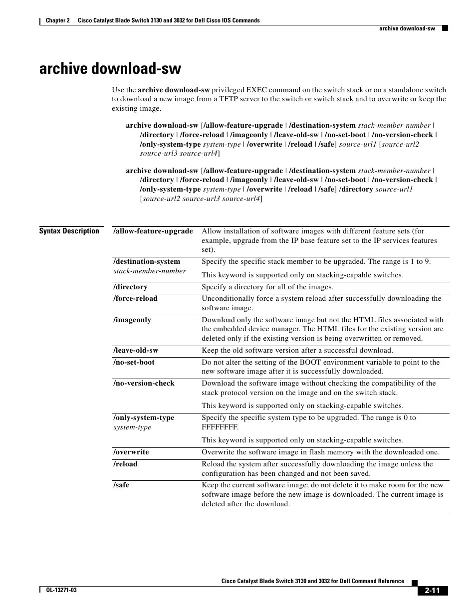 Archive download-sw | Dell POWEREDGE M1000E User Manual | Page 41 / 1082