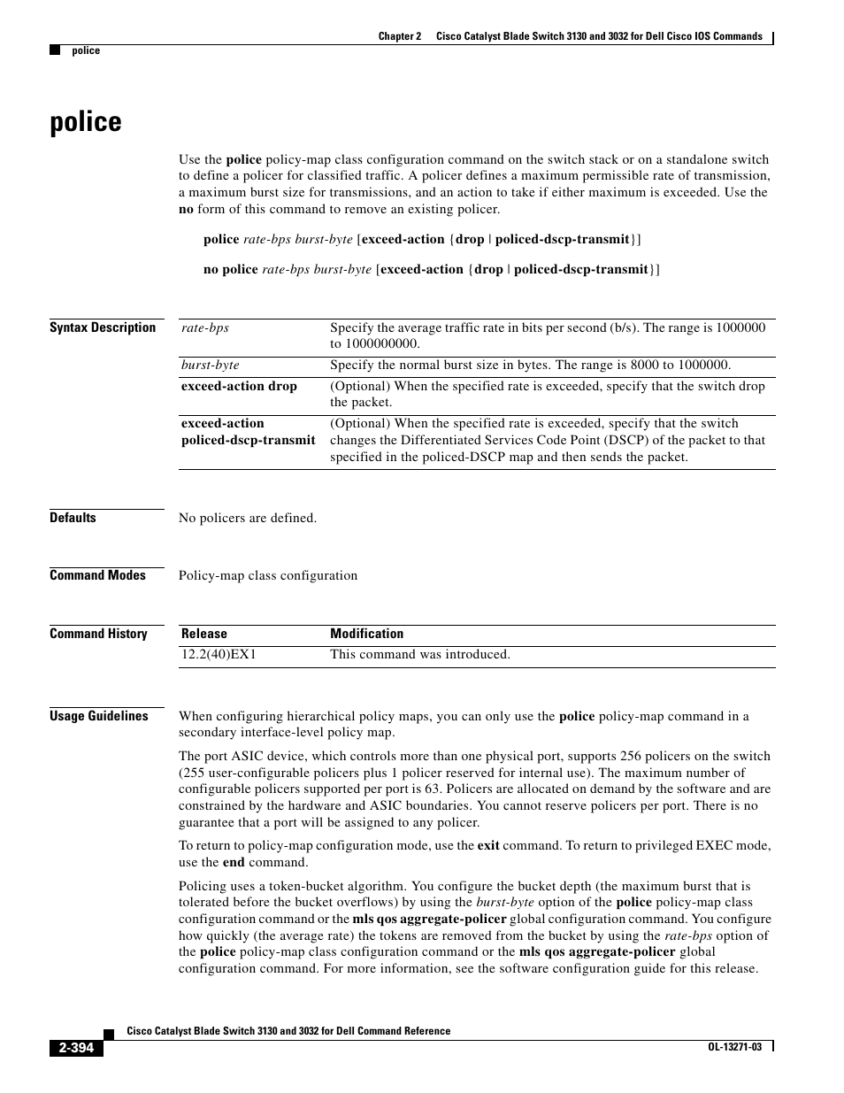 Police | Dell POWEREDGE M1000E User Manual | Page 424 / 1082