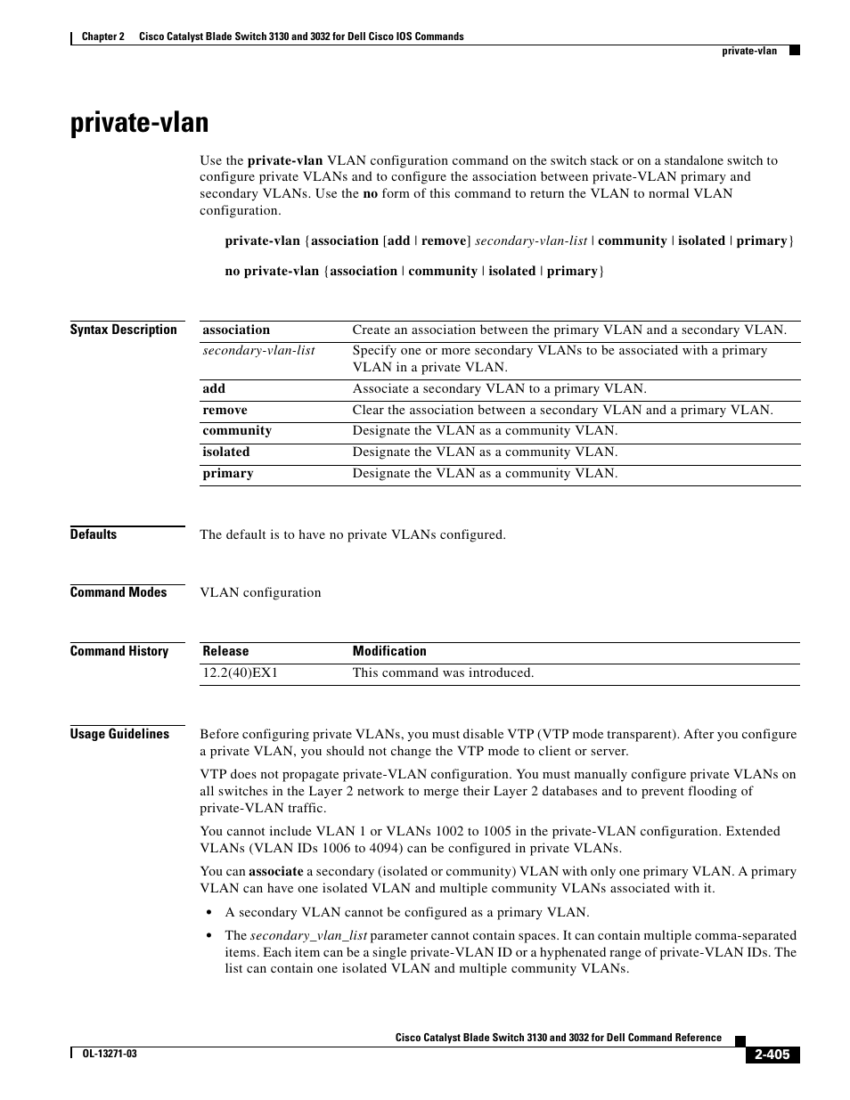 Private-vlan | Dell POWEREDGE M1000E User Manual | Page 435 / 1082