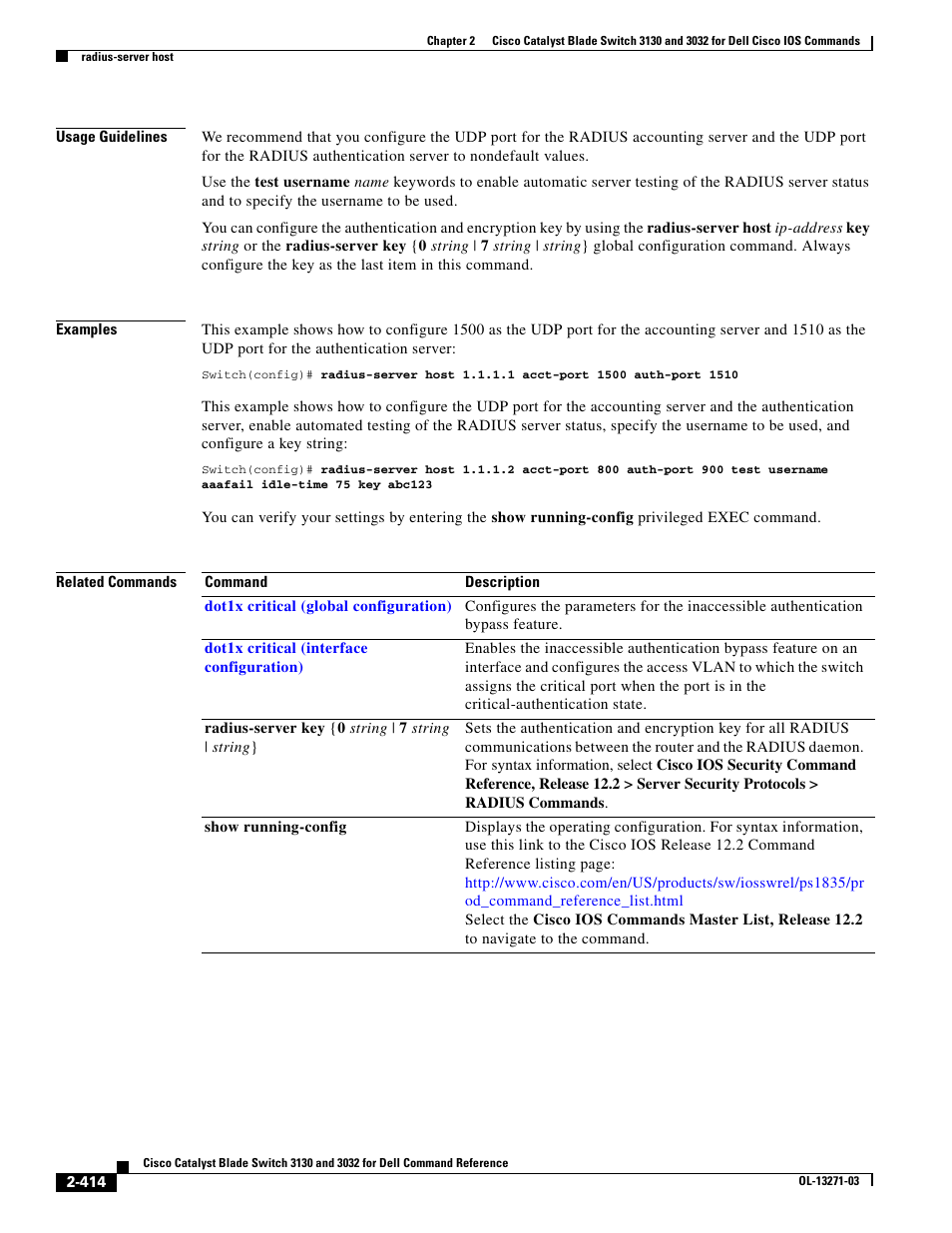 Dell POWEREDGE M1000E User Manual | Page 444 / 1082