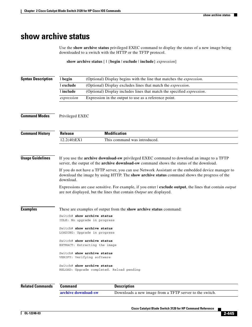 Show archive status | Dell POWEREDGE M1000E User Manual | Page 475 / 1082