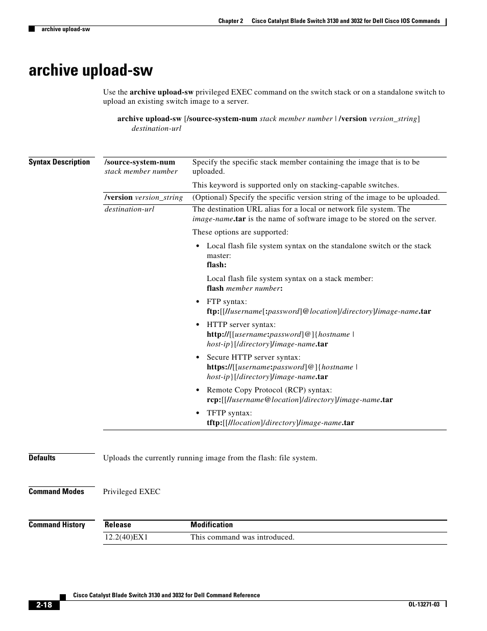 Archive upload-sw | Dell POWEREDGE M1000E User Manual | Page 48 / 1082