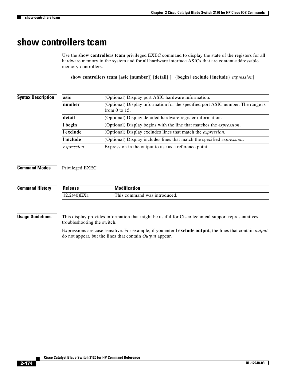 Show controllers tcam | Dell POWEREDGE M1000E User Manual | Page 504 / 1082