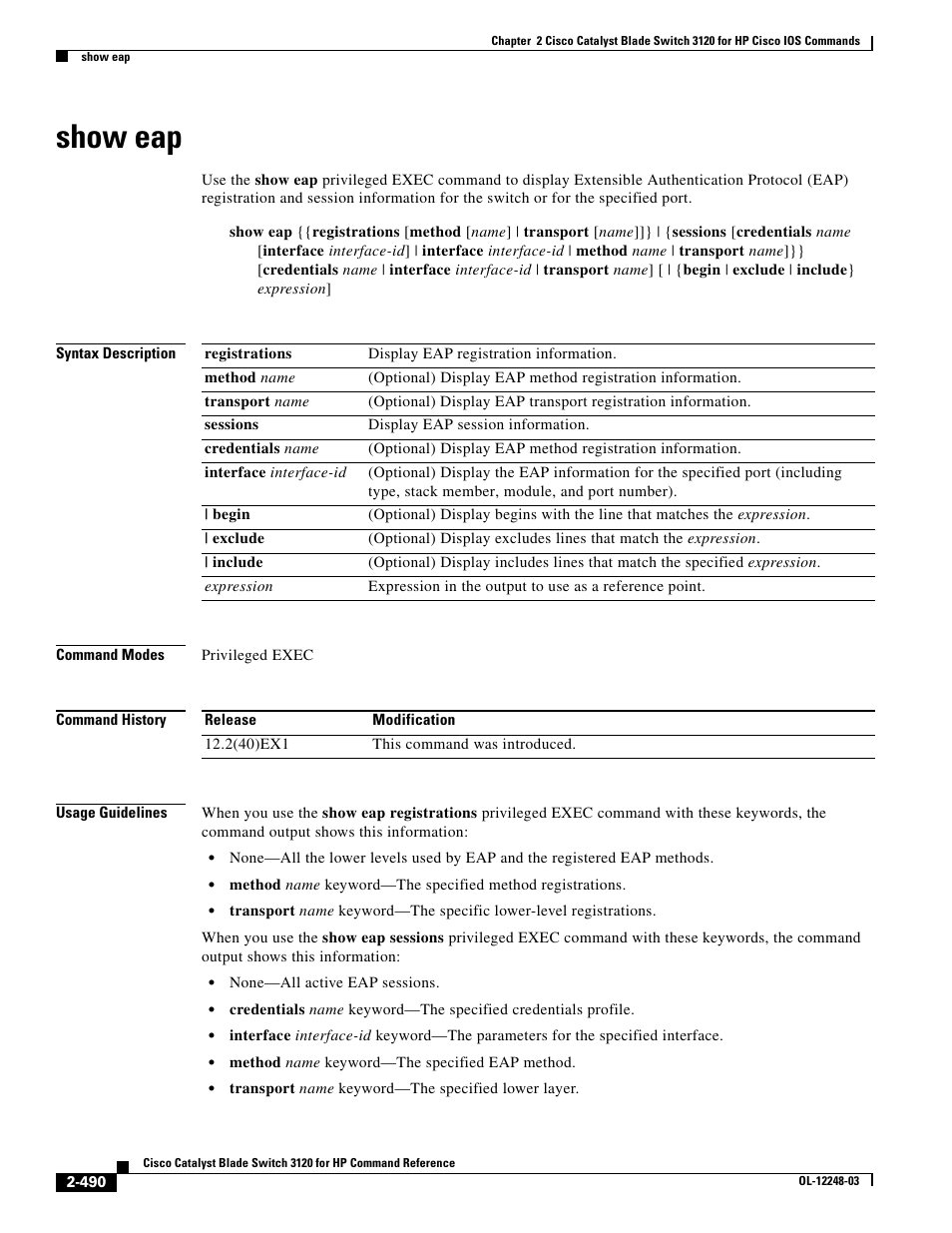 Show eap | Dell POWEREDGE M1000E User Manual | Page 520 / 1082