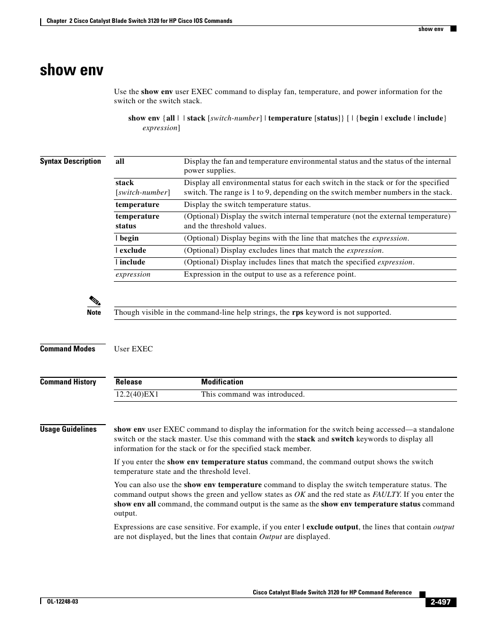 Show env | Dell POWEREDGE M1000E User Manual | Page 527 / 1082