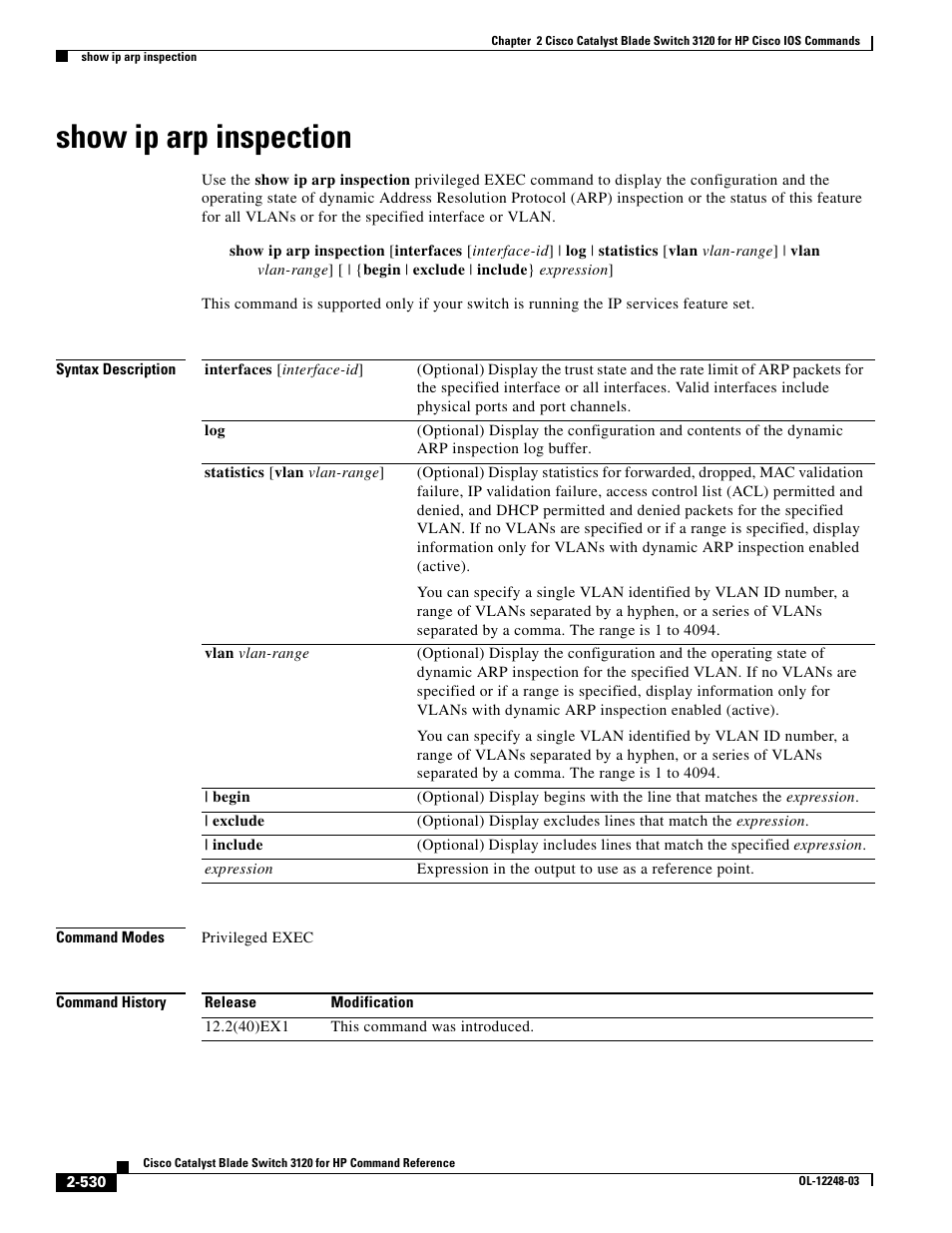 Show ip arp inspection | Dell POWEREDGE M1000E User Manual | Page 560 / 1082