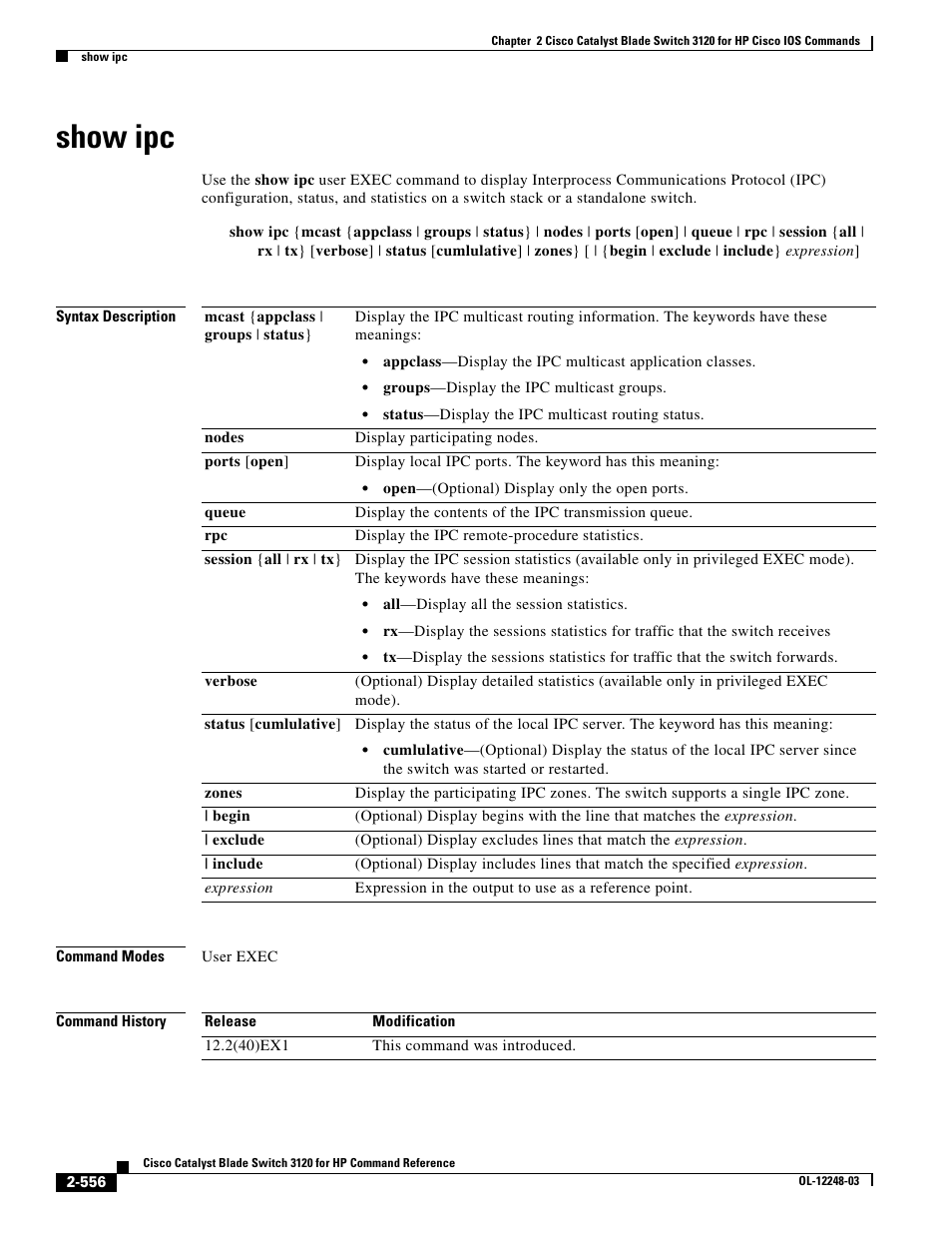 Show ipc | Dell POWEREDGE M1000E User Manual | Page 586 / 1082