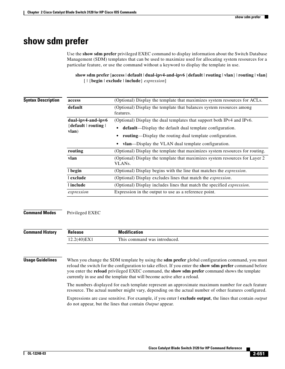 Show sdm prefer | Dell POWEREDGE M1000E User Manual | Page 681 / 1082