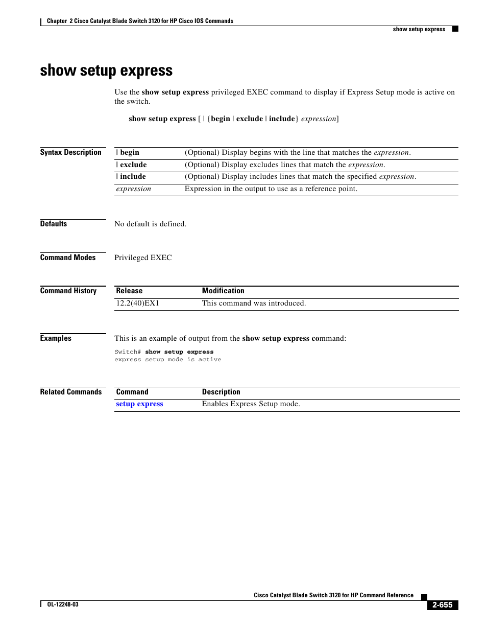 Show setup express | Dell POWEREDGE M1000E User Manual | Page 685 / 1082