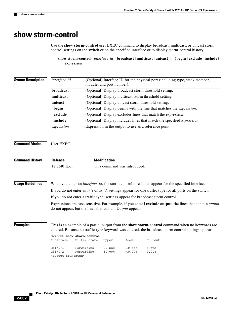 Show storm-control | Dell POWEREDGE M1000E User Manual | Page 692 / 1082