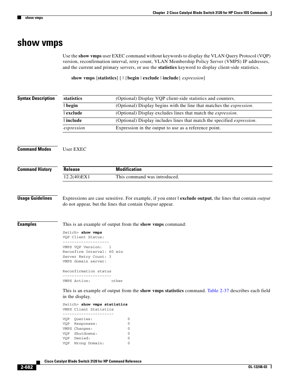 Show vmps | Dell POWEREDGE M1000E User Manual | Page 712 / 1082