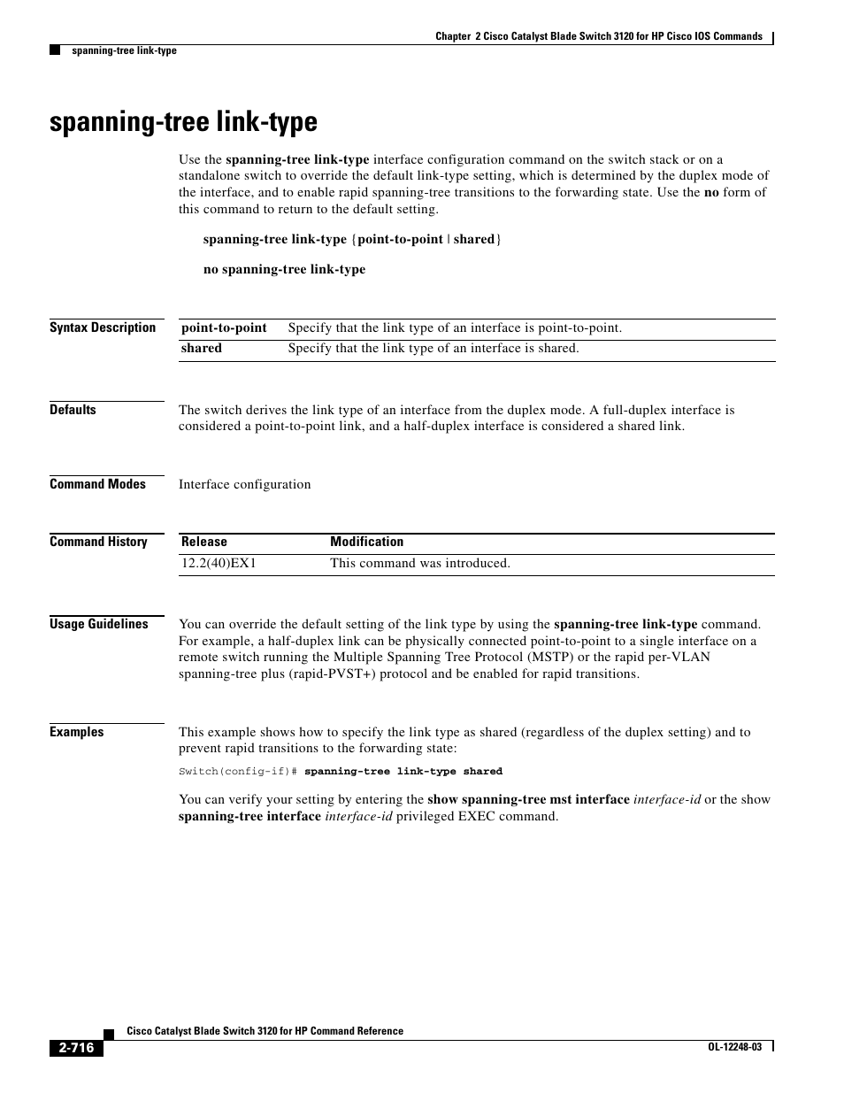 Spanning-tree link-type | Dell POWEREDGE M1000E User Manual | Page 746 / 1082