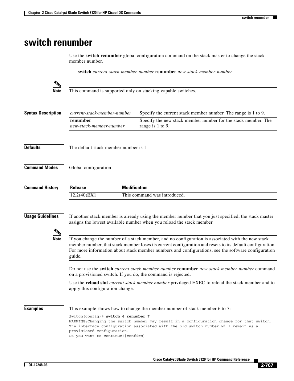 Switch renumber | Dell POWEREDGE M1000E User Manual | Page 797 / 1082