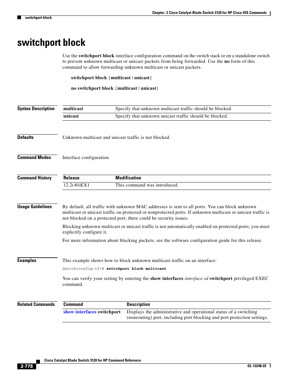 Switchport block | Dell POWEREDGE M1000E User Manual | Page 808 / 1082