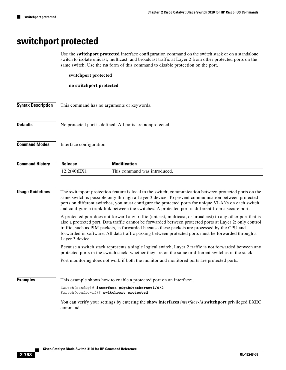 Switchport protected | Dell POWEREDGE M1000E User Manual | Page 828 / 1082