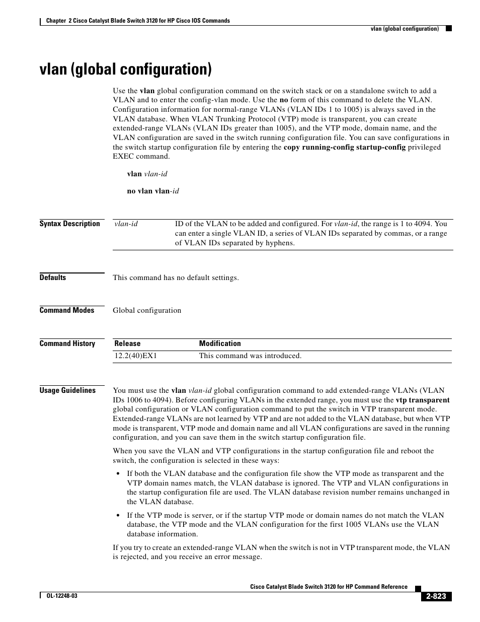 Vlan (global configuration) | Dell POWEREDGE M1000E User Manual | Page 853 / 1082