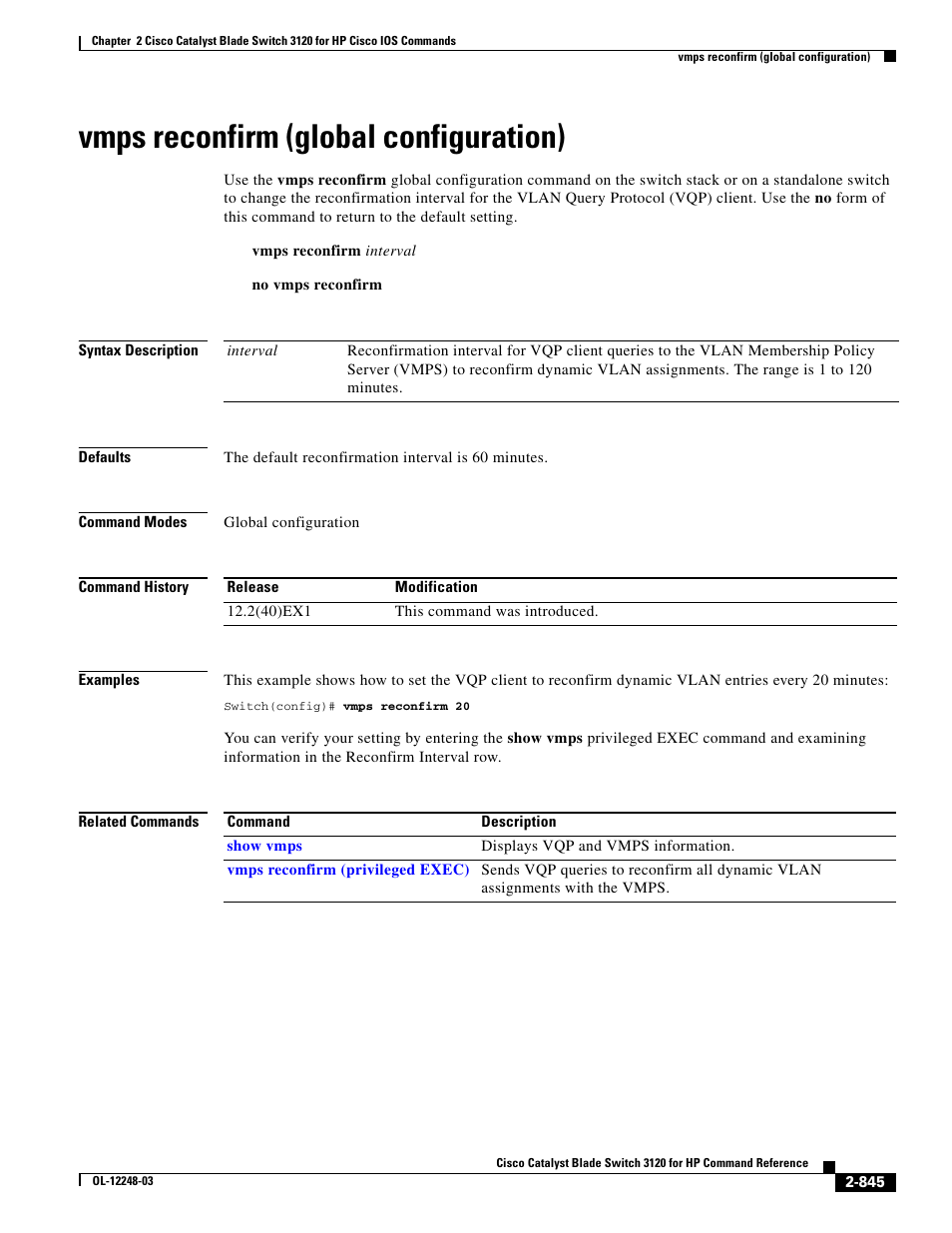 Vmps reconfirm (global configuration) | Dell POWEREDGE M1000E User Manual | Page 875 / 1082