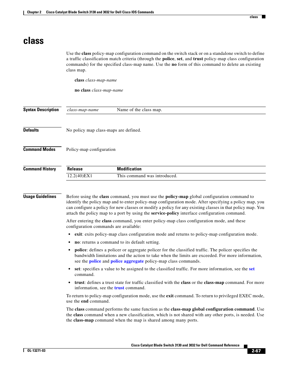 Class | Dell POWEREDGE M1000E User Manual | Page 97 / 1082