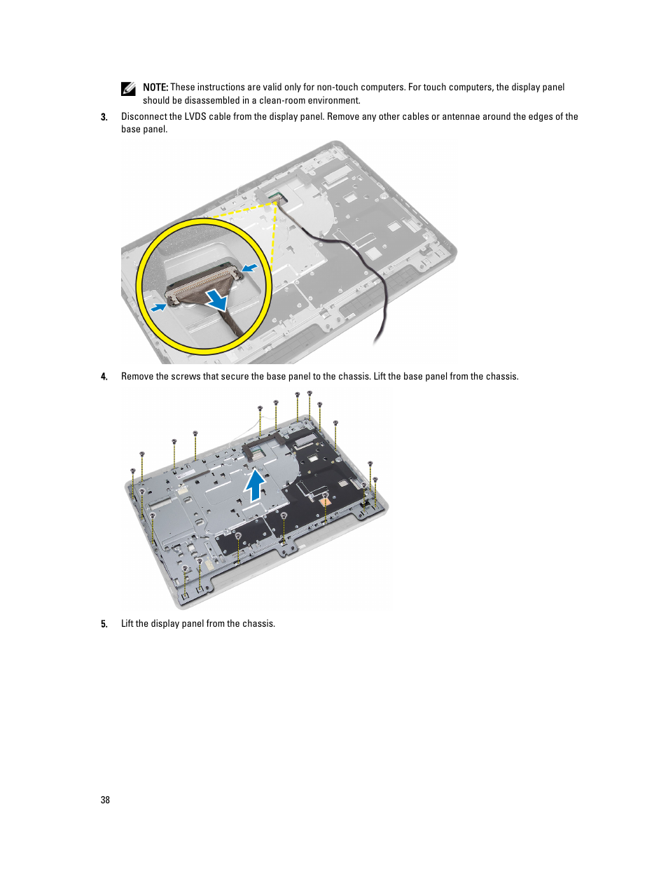 Dell OptiPlex 9020 All In One (Mid 2013) User Manual | Page 38 / 63