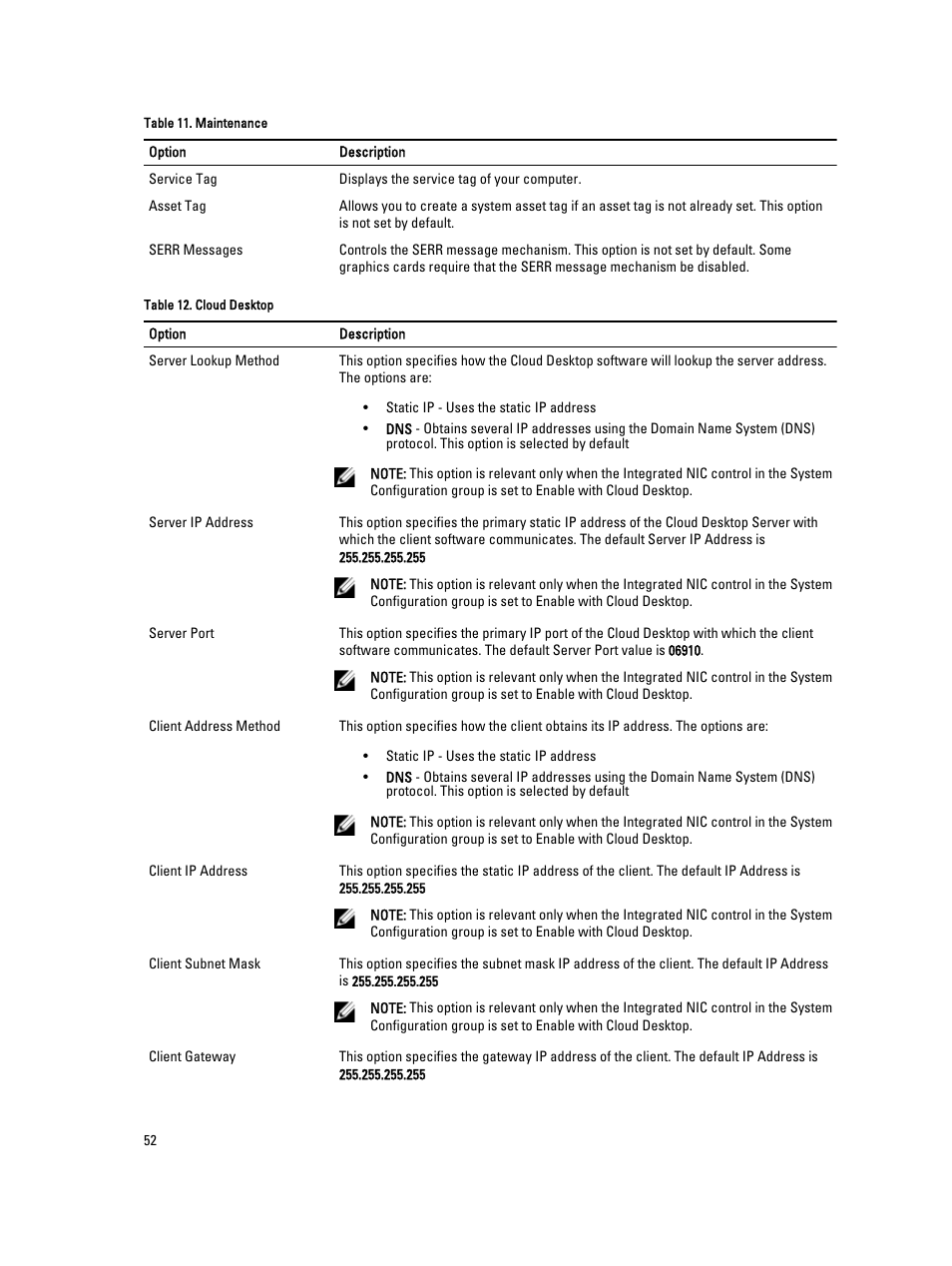 Dell OptiPlex 9020 All In One (Mid 2013) User Manual | Page 52 / 63