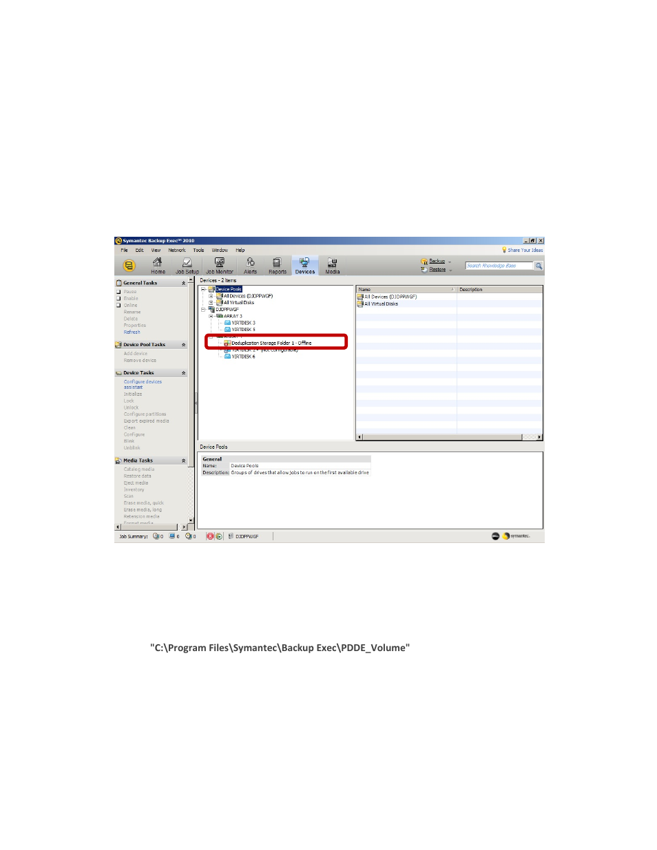 Backup exec deduplication storage folder recovery | Dell PowerVault DL2100 User Manual | Page 14 / 16