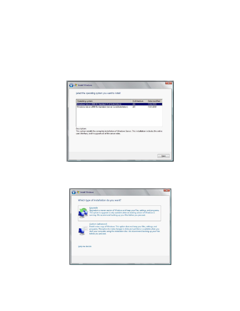 Windows r2 upgrade | Dell PowerVault DL2100 User Manual | Page 8 / 16