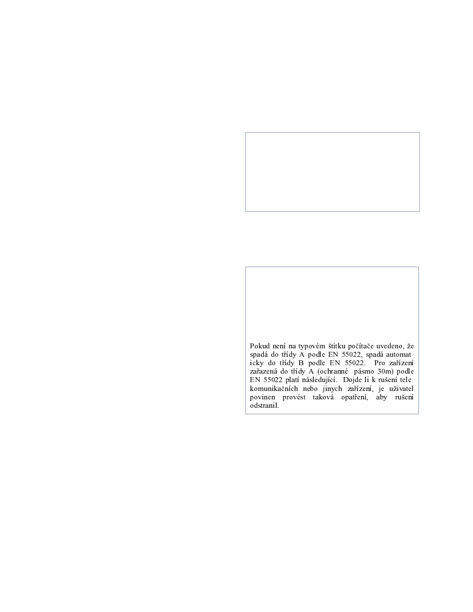 Ic notice (canada only), En 55022 compliance (czech republic only), C notice (canada only) | Dell OptiPlex Gxi User Manual | Page 116 / 134