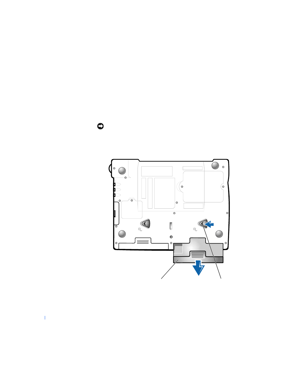 Swapping devices while the computer is turned off | Dell Inspiron 8000 User Manual | Page 18 / 96