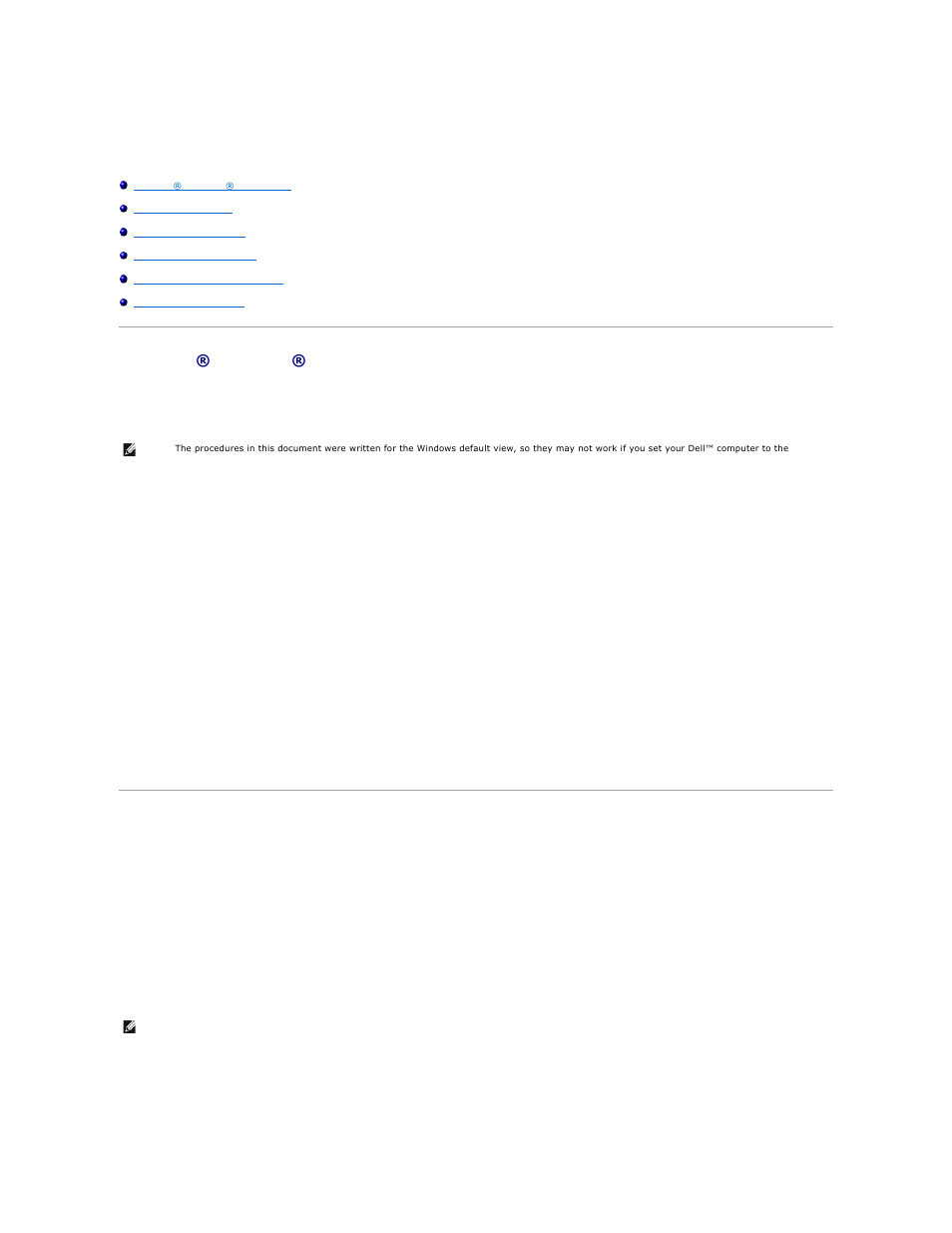 Personalizing your desktop, Microsoft® windows® classic view, Choosing a wallpaper | Desktop, Start menu, Control panel | Dell Inspiron XPS Gen 2 User Manual | Page 7 / 33