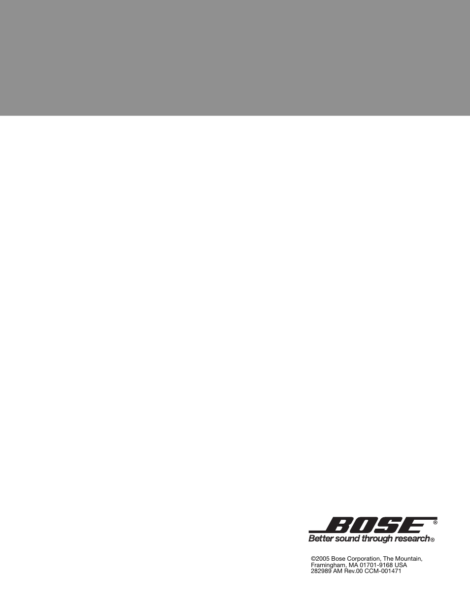 Bose Wave Radio II User Manual | Page 28 / 28