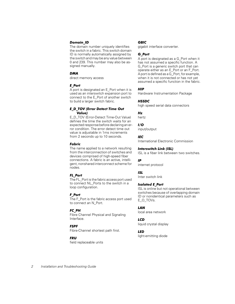 Dell PowerVault 56F (16P Fibre Channel Switch) User Manual | Page 162 / 172