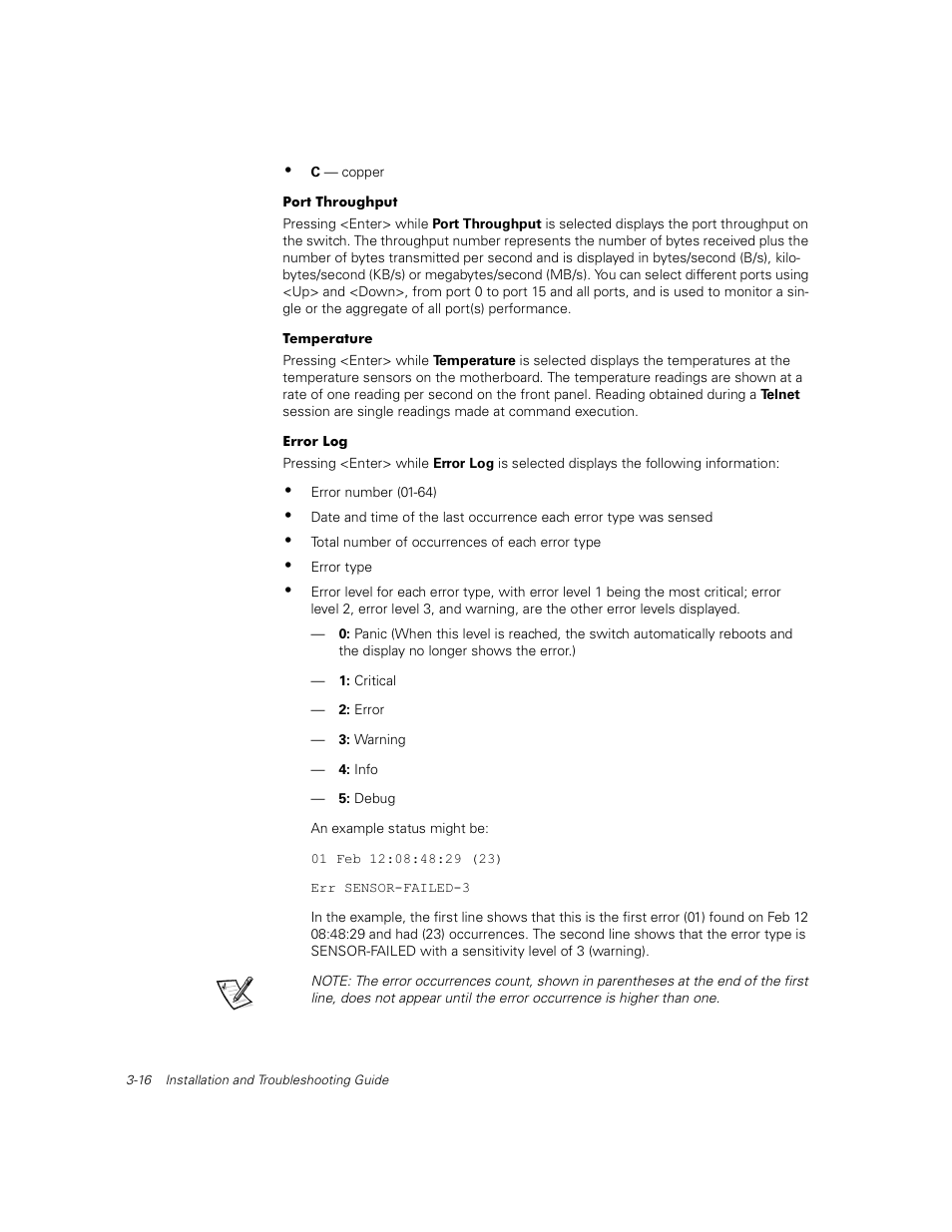 Dell PowerVault 56F (16P Fibre Channel Switch) User Manual | Page 50 / 172