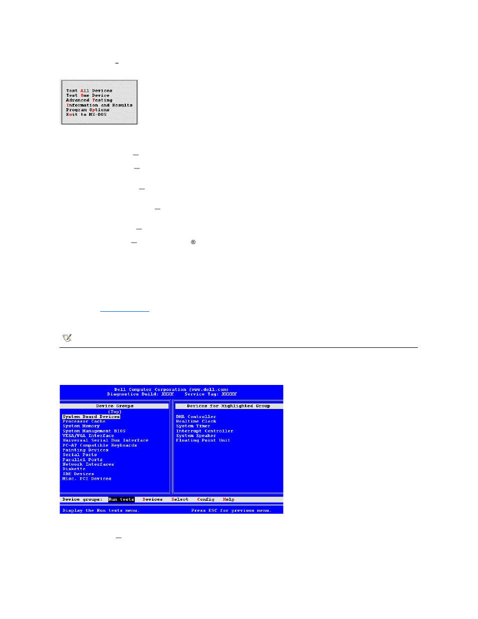 Advanced testing | Dell Precision 620 User Manual | Page 31 / 131