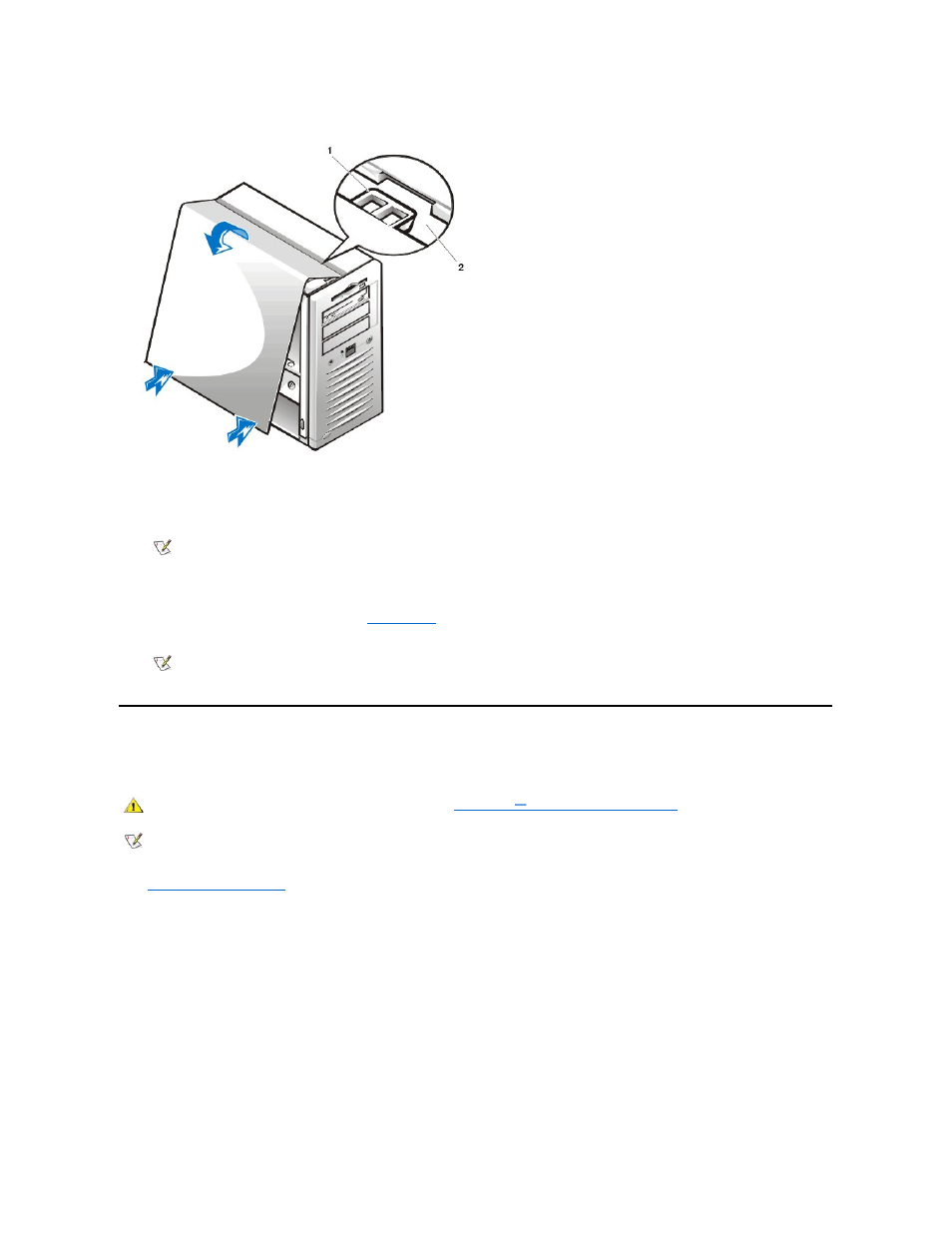 Removing and replacing the agp card brace | Dell Precision 620 User Manual | Page 82 / 131