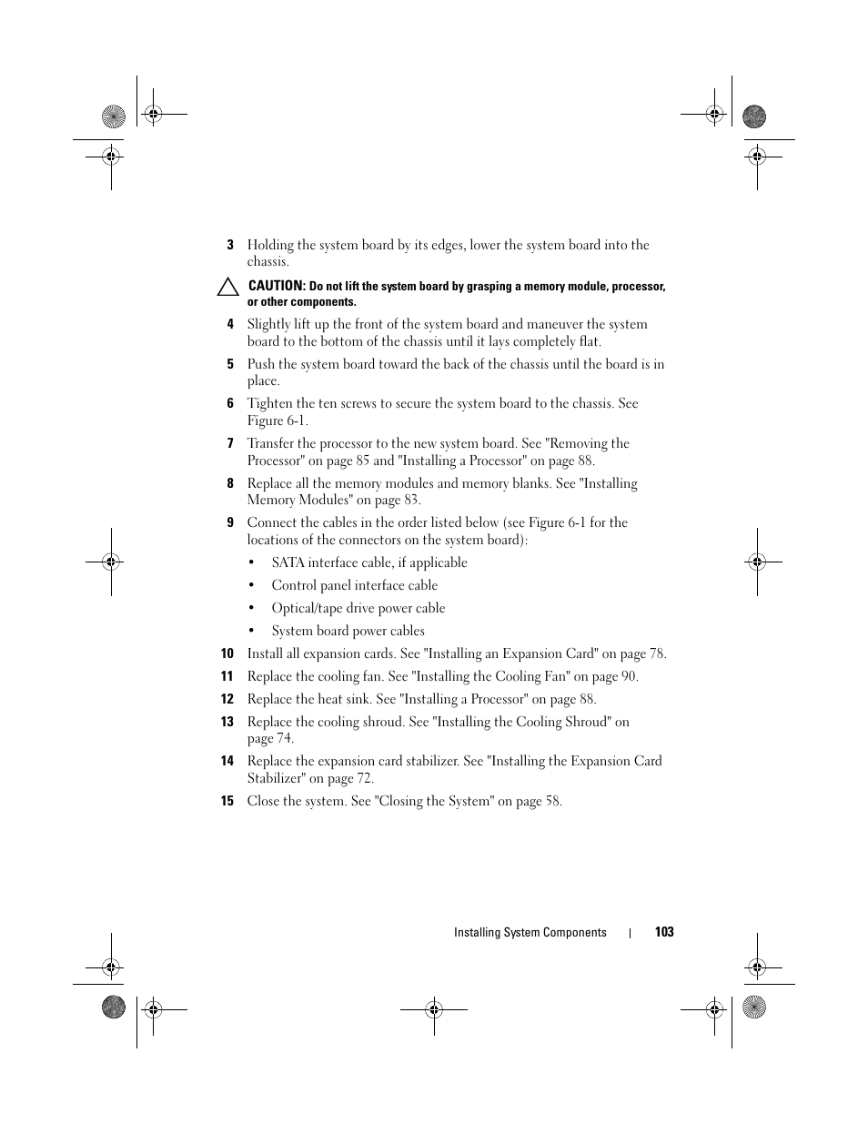 Dell PowerEdge T110 User Manual | Page 103 / 144