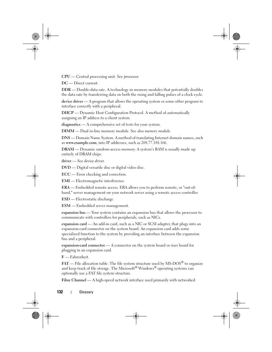 Dell PowerEdge T110 User Manual | Page 132 / 144