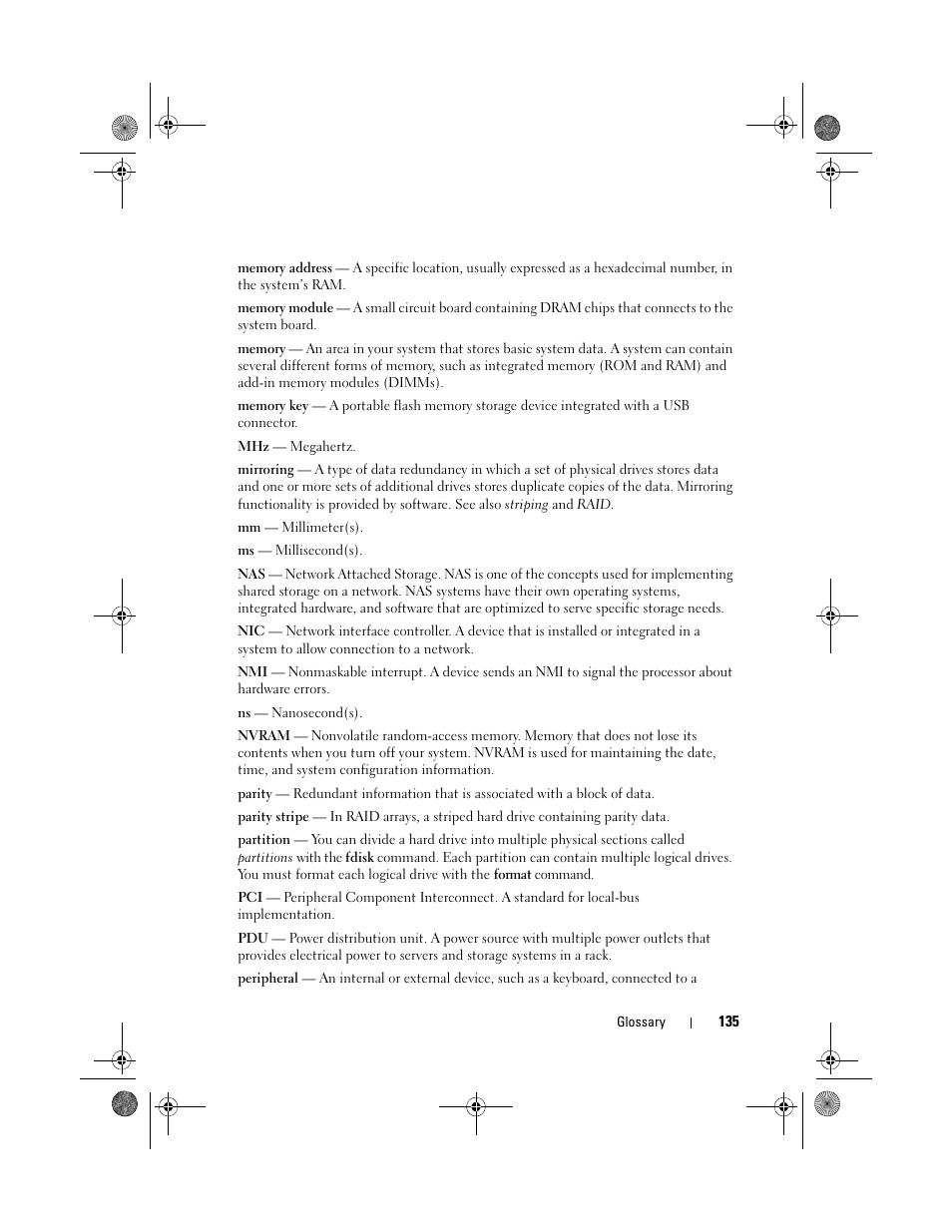 Dell PowerEdge T110 User Manual | Page 135 / 144